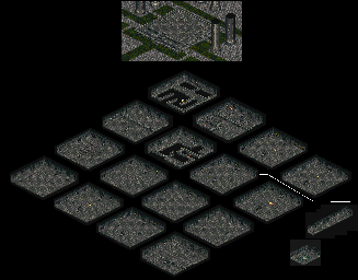 Thumbnail for a map of Escort Temple for the SNES game Dark Half.