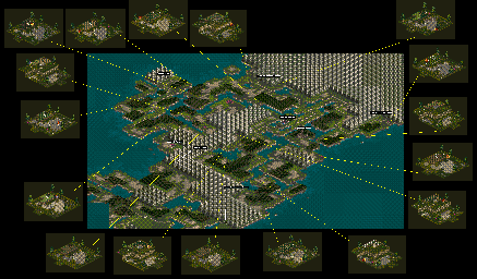 Thumbnail for a map of N (Day) for the SNES game Dark Half.