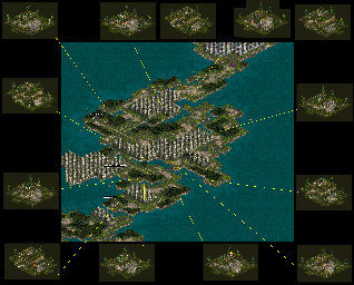Thumbnail for a map of NE (Day) for the SNES game Dark Half.