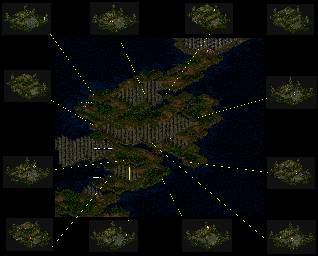 Thumbnail for a map of NE (Night) for the SNES game Dark Half.