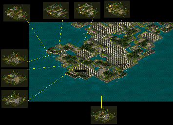 Thumbnail for a map of S (Day) for the SNES game Dark Half.