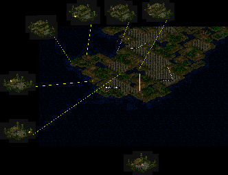 Thumbnail for a map of S (Night) for the SNES game Dark Half.