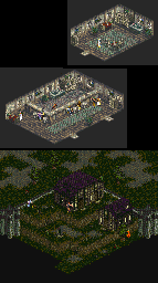 Thumbnail for a map of Town Of Mondeo (Night) for the SNES game Dark Half.