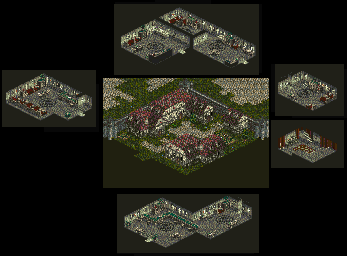 Thumbnail for a map of Town Of Taurus (Day) for the SNES game Dark Half.