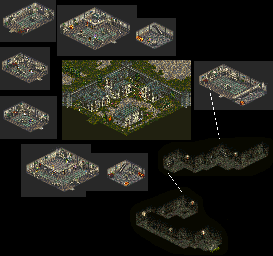 Thumbnail for a map of Town Of Zagato (Day) for the SNES game Dark Half.