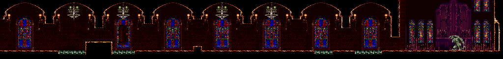 Thumbnail for a map of Phalanx's Fortress Front Hall for the SNES game Demon's Crest.
