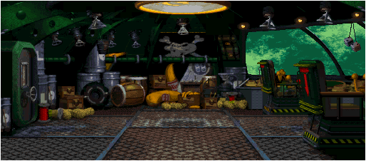 Thumbnail for a map of Flying Krock K. Rool Duel for the SNES game Donkey Kong Country 2: Diddy's Kong-Quest.