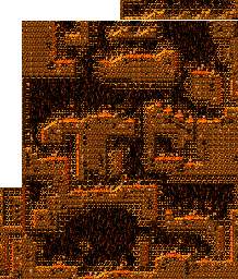 Thumbnail for a map of Krazy Kremland Hornet Hole for the SNES game Donkey Kong Country 2: Diddy's Kong-Quest.