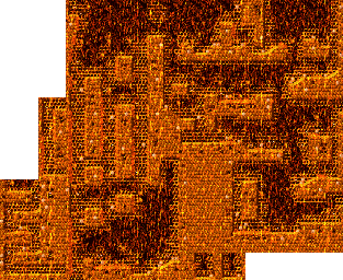 Thumbnail for a map of Krazy Kremland Rambi Rumble (Honey) for the SNES game Donkey Kong Country 2: Diddy's Kong-Quest.