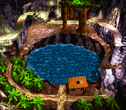 Thumbnail for a map of Krematoa (Before) (Animated) for the SNES game Donkey Kong Country 3: Dixie Kong's Double Trouble.