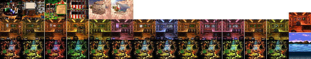 Thumbnail for a map of Miscellaneous for the SNES game Donkey Kong Country 3: Dixie Kong's Double Trouble.