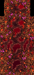 Thumbnail for a map of Razor Ridge Barbos's Barrier for the SNES game Donkey Kong Country 3: Dixie Kong's Double Trouble.