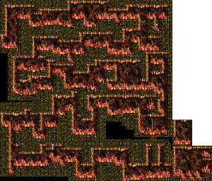 Thumbnail for a map of Razor Ridge Buzzer Barrage for the SNES game Donkey Kong Country 3: Dixie Kong's Double Trouble.