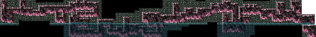 Thumbnail for a map of Razor Ridge Pot Hole Panic for the SNES game Donkey Kong Country 3: Dixie Kong's Double Trouble.