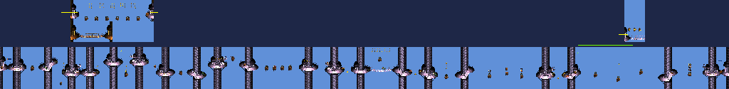 Thumbnail for a map of Gorilla Glacier Rope Bridge Rumble for the SNES game Donkey Kong Country.