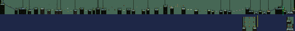 Thumbnail for a map of Kremkroc Industries Inc. Blackout Basement for the SNES game Donkey Kong Country.