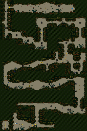 Thumbnail for a map of Kremkroc Industries Inc. Poison Pond for the SNES game Donkey Kong Country.