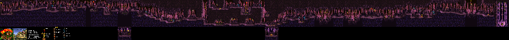 Thumbnail for a map of Monkey Mines Bouncy Bonanza for the SNES game Donkey Kong Country.