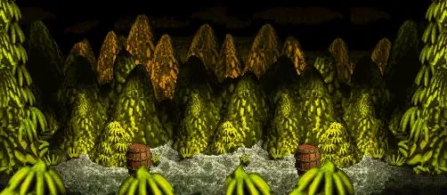Thumbnail for a map of Vine Valley Bumble B. Rumble for the SNES game Donkey Kong Country.