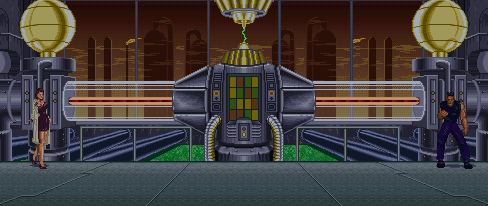 Thumbnail for a map of Fusion Plant Interior for the SNES game Double Dragon V: The Shadow Falls.