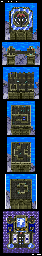 Thumbnail for a map of Dragon Quest II Hargon's Shrine for the SNES game Dragon Quest I & II.