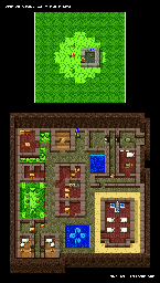 Thumbnail for a map of Dragon Quest II Wellgarth for the SNES game Dragon Quest I & II.