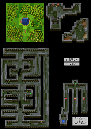 Thumbnail for a map of Cave Of Temptation for the SNES game Dragon Quest III.