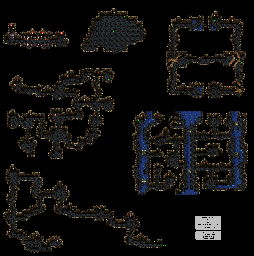 Thumbnail for a map of Necrogond's Cave for the SNES game Dragon Quest III.