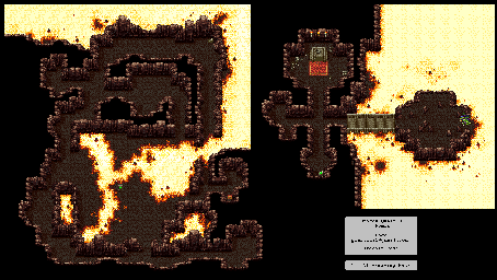 Thumbnail for a map of Orochi's Cave for the SNES game Dragon Quest III.