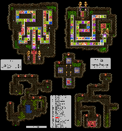 Thumbnail for a map of Pachisi Track 4 for the SNES game Dragon Quest III.