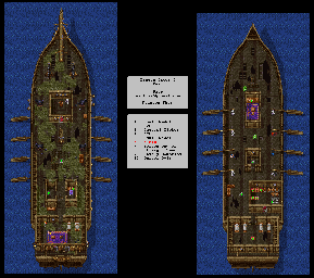 Thumbnail for a map of Phantom Ship for the SNES game Dragon Quest III.