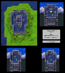 Thumbnail for a map of Portoga Lighthouse for the SNES game Dragon Quest III.