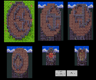Thumbnail for a map of Shampane Tower for the SNES game Dragon Quest III.