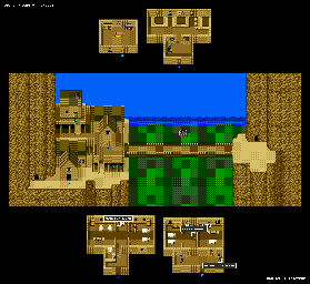 Thumbnail for a map of Chizod for the SNES game Dragon Quest V.