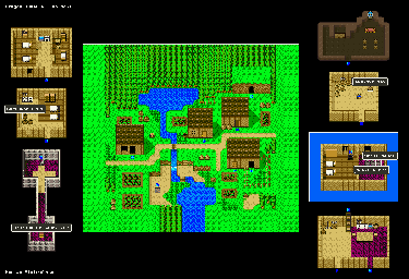 Thumbnail for a map of Kabochi for the SNES game Dragon Quest V.