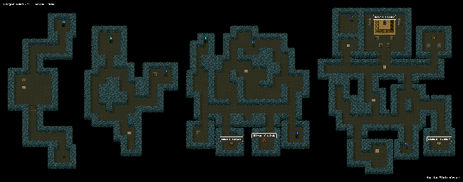 Thumbnail for a map of Sealed Cave for the SNES game Dragon Quest V.