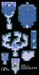 Thumbnail for a map of Ice Cave for the SNES game Dragon Quest VI.