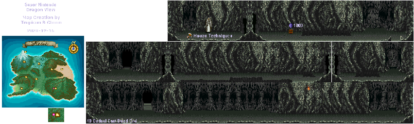 Thumbnail for a map of Badsel East Dead End for the SNES game Dragon View.