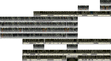 Thumbnail for a map of Badsel Lower Mount (Unmarked) for the SNES game Dragon View.