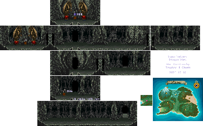 Thumbnail for a map of Casdra North Cave for the SNES game Dragon View.