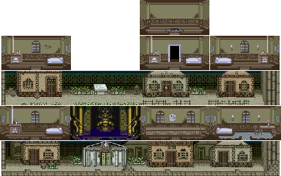 Thumbnail for a map of Casdra Town (Unmarked) for the SNES game Dragon View.