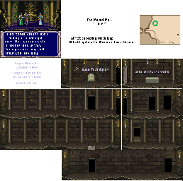 Thumbnail for a map of Desert Hauza Shrine for the SNES game Dragon View.