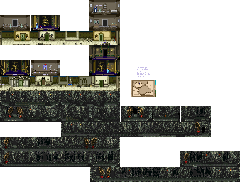 Thumbnail for a map of Miraj Town for the SNES game Dragon View.