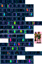 Thumbnail for a map of Underworld Giza's Palace for the SNES game Dragon View.