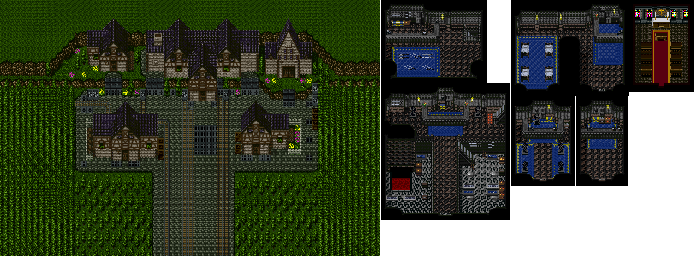 Thumbnail for a map of Cronite for the SNES game Dual Orb II.