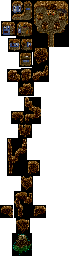 Thumbnail for a map of Gurika Caves for the SNES game Dual Orb II.