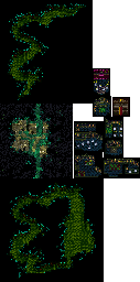 Thumbnail for a map of Tassar for the SNES game Dual Orb II.