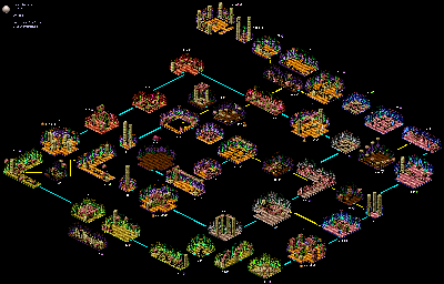 Thumbnail for a map of Atlena for the SNES game Equinox.