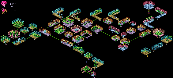 Thumbnail for a map of Deeso for the SNES game Equinox.
