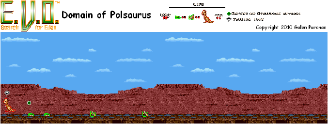 Thumbnail for a map of Age Of Dinosaurs Domain Of Polsaurus for the SNES game E.V.O.: Search For Eden.